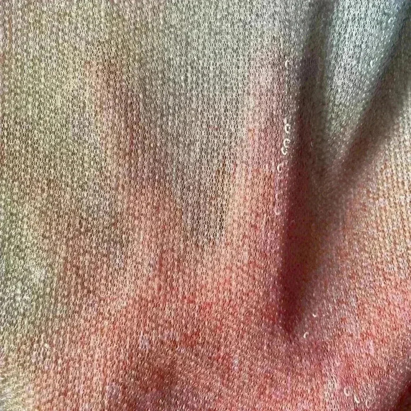 New Stine Goya Arwen Multicolor Pastel Ombre Sequin Midi Skirt Size Medium - Picture 9 of 9